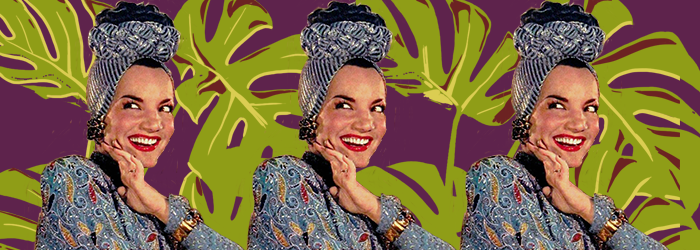 Carmen Miranda - Atriz, cantora e dançarina luso-brasileira conhecida internacionalmente