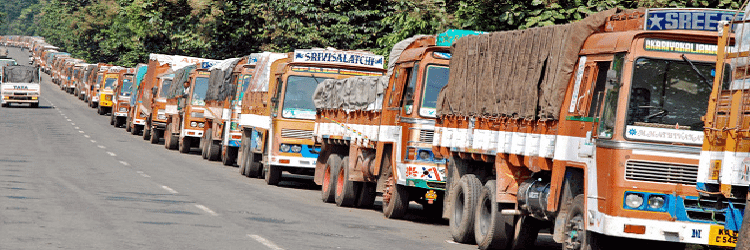 58% of India's national permit trucks start plying roads once again