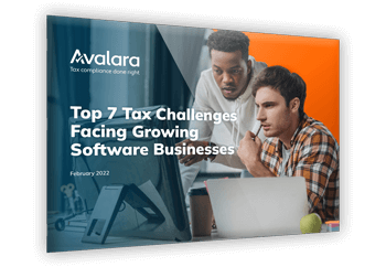 The Top 7 Tax Challenges Facing Growing Software Businesses front cover