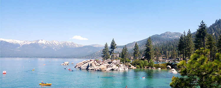 Lake Tahoe in Washoe County, Nevada