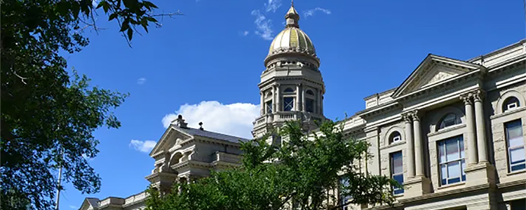 Wyoming state capitol