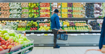 How should you report sales during the grocery tax suspension in Illinois