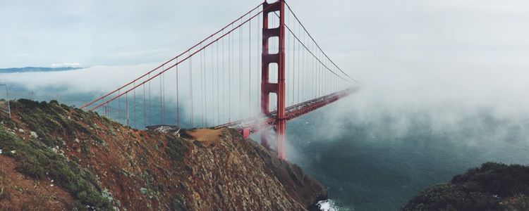 Golden Gate Bridge, fog