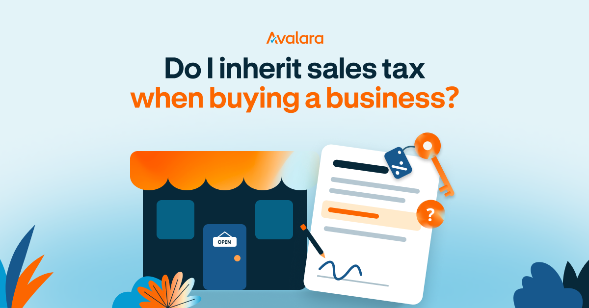 Do you inherit sales tax when buying a business?