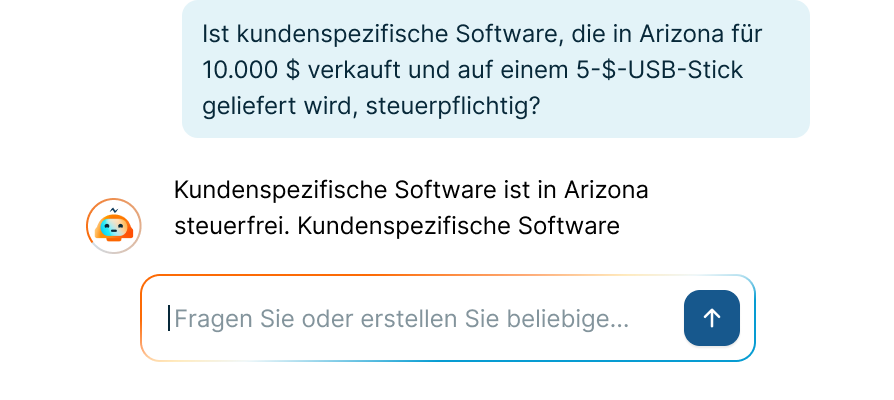 Generative Steuerrecherche