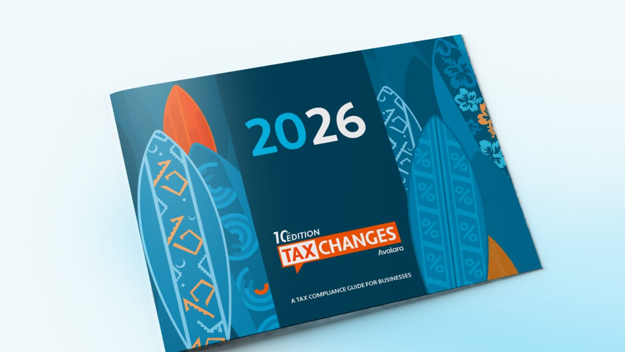 AVALARA: STEUERLICHE ÄNDERUNGEN 2026 — WELTWEIT