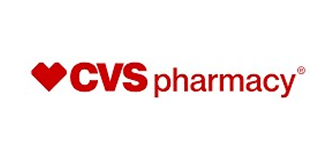 CVS Pharmacy-Logo mit einem roten Herzsymbol.