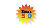 „Inc. 500-Logo mit einem Sternenmuster und Farbverläufen.“