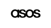 Logotipo de ASOS en texto negro.