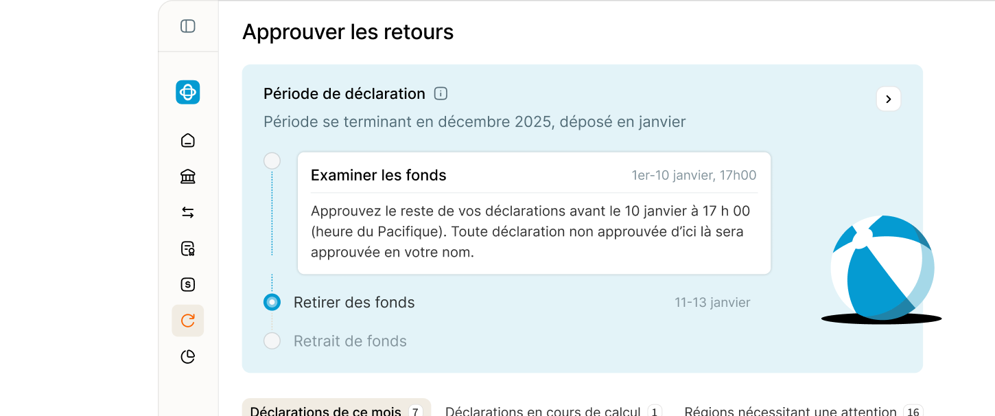 Déclarations fiscales gérées