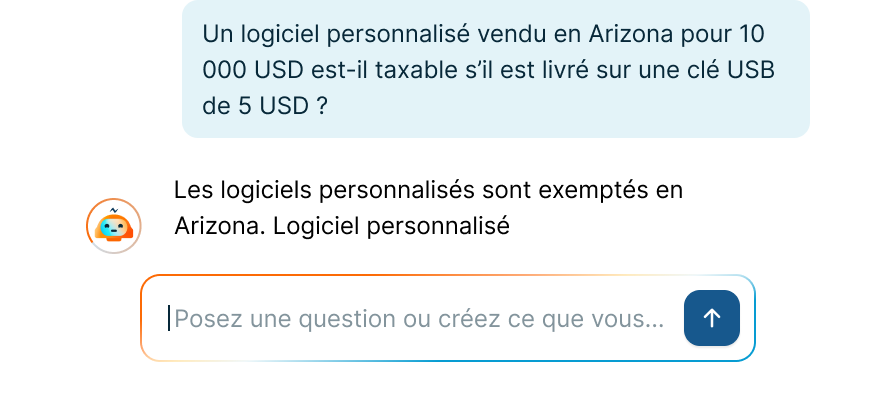 Recherche fiscale générative