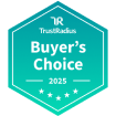 Badge TrustRadius Buyer’s Choice 2025.