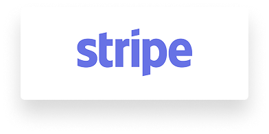 Logo Stripe en texte violet sur fond blanc.