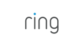 Logo Ring avec un point bleu au-dessus de la lettre «&nbsp;i&nbsp;».