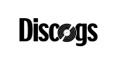 "Discogs logo with a vinyl record design replacing the letter 'o'."