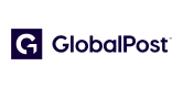 GlobalPost logo with a stylised "G" in a purple square next to the text "GlobalPost."