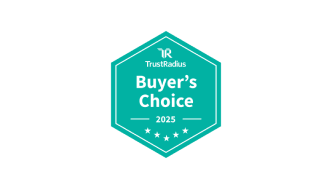 Badge TrustRadius Buyer's Choice 2025.