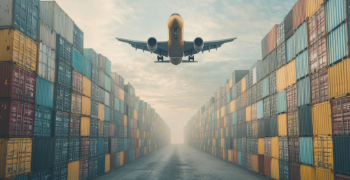 Shipping Container and Plane