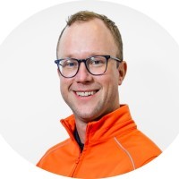 Headshot of Clayton Goodhue, Senior Sales Director at Avalara, for use on webinar landing pages.