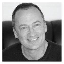 Headshot photograph of Greg Penhaligon, who is the Lead Product Manager at Avalara, for use on a webinar page.