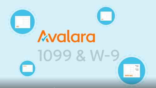 Avalara 1099 & W-9