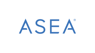 ASEA logo in blue text on a white background.