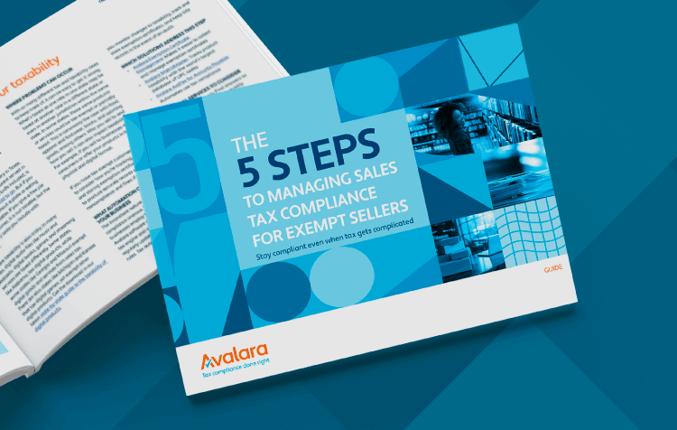 5 steps to managing sales tax compliance for exempt sellers