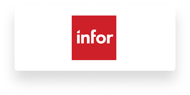 Red "Infor" logo on a white background.