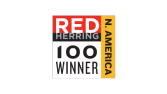 Red Herring 100 Winner North America logo.