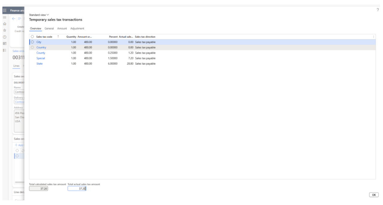 Alt-text: Screenshot of an Oracle NetSuite invoice interface showing details for "everdrise customer 12," with pending approval status, itemized charges, tax calculation, and summary totals including a tax total of $71 and amount due of $871.