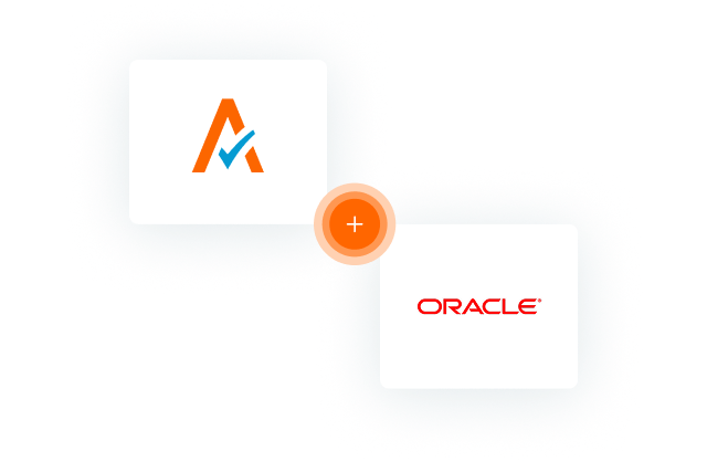 Avalara logo connected to Versa Cloud ERP logo, symbolizing integration.